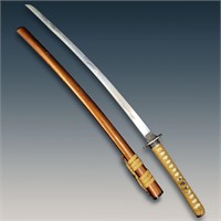 Samurai Katana With Lacquered Sheath