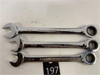 Gear Wrench Ratcheting Combination Wrenches