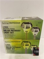 New Solar Pathway Lights