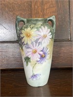 Antique Small Hand Painted Bavarian Vase
