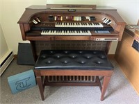 Thomas by Heathkit Electric Organ with Bench and