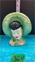 Lady Head Vase
Wall Pocket Vase