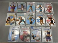 (14) new sealed core secrets workout DVDs