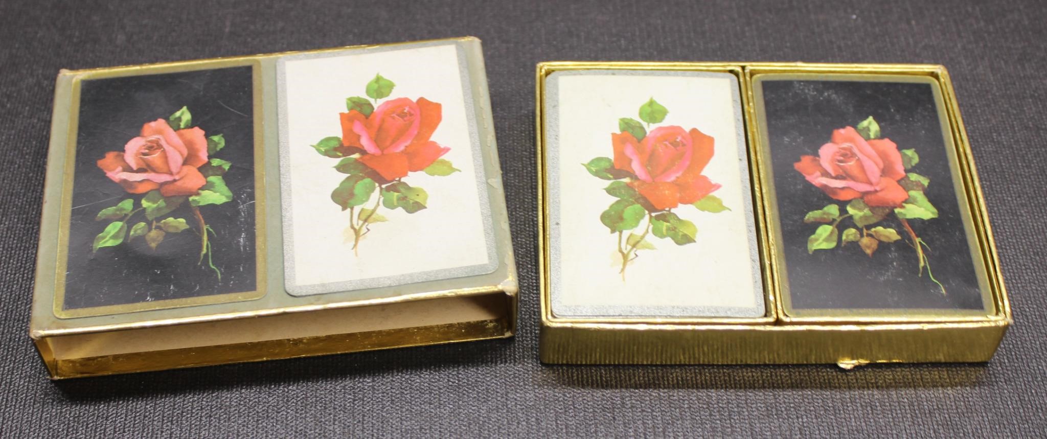 Vintage Playing Cards w/ Box
