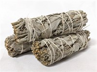 3 New White Sage Smudge Sticks