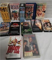 VHS Cassettes - Titanic, Indiana Jones ++