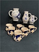 Germany Pottery Pitchers & Mugs