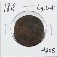 1818  Large Cent
