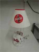 Coca-Cola Desk lamp 17 in tall