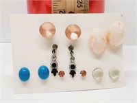 Set of 6 Earrings