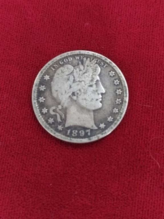 1897 Quarter Coin