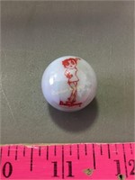 Betty Boop shooter marble