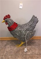 Rooster Light Up Decor