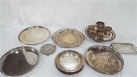 LARGE SILVERPLATE LOT