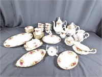 Royal Albert Old Country Rose Teapot Set