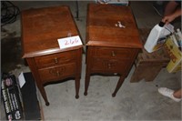 2 END TABLES, 14X19X30