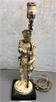 Girandole Statue Lamp