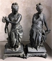 Girandole Statues