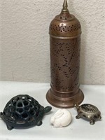 Vintage Cast- Iron Turtles and More