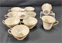 (10) Lenox Teacups