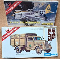 NEW OLD STOCK MODEL MILITARY TRUCK & PLANE LOT