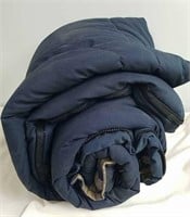 Flannel sleeping bag