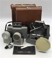 Vintage Polaroid Cameras & Accessories Lot