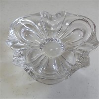 Heavy Crystal Glass Ashtray