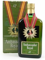 Ambassador Royal Scotch Whisky Bottle