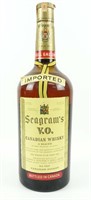1958 1 Gal. Seagram's V.O. Canadian Whisky Bottle
