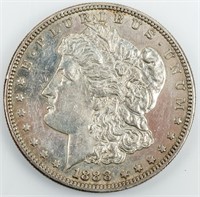 Coin 1888-S  Morgan Silver Dollar BU DMPL