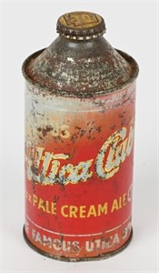 UTICA CLUB CONE TOP BEER CAN