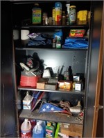 Garage Cabinet w Contents