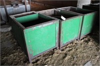 (3) Horse Feeders - 52" x 35" x 32"