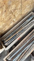 24" METAL CONCRETE FORM STAKES - APPROX. 40