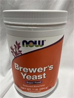 Now Brewer’s Yeast. 454g. BB 10/2025