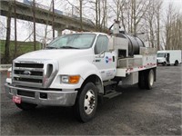 2007 Ford F-750 14' S/A Sewer Jet Truck