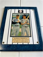 Mickey Mantle & Billy Martin Autographed Photo