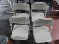 (4) Children Metal 24" Folding Chairs