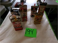 Lot of Misc Oiler Cans