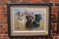 "Great Hunting Dogs IV" signed & numbered by