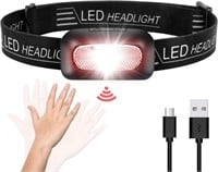 Rechargeable Headlamp with 12 Modes  Waterproof