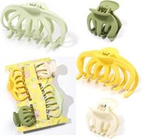 $20  B.PHNE Octopus Hair Claw Clips  4 Pack Green