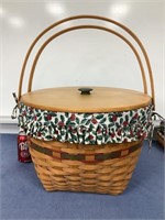 Longaberger 1994 Sleigh Bell Basket