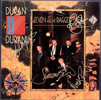 Duran Duran Seven And The Ragged Tiger signed albu