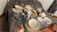 Lot of Assorted Glassware/Pottery