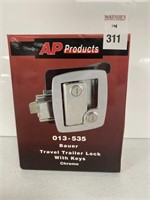 AP PRODUCTS TRAVEL TRAILER LOCK WITH KEYS