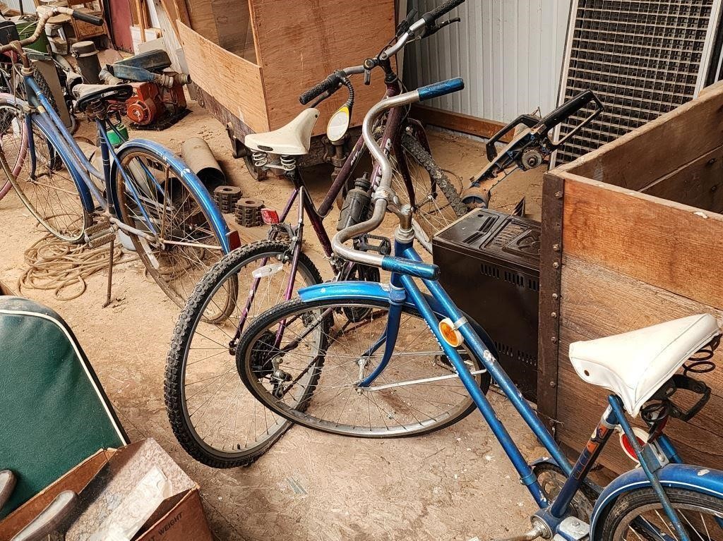 5 Assorted Bicycles