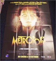 Original French "Metropolis" poster