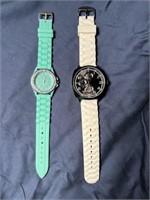 2 Modern Summer Ladies Watches NEED BATTERIES